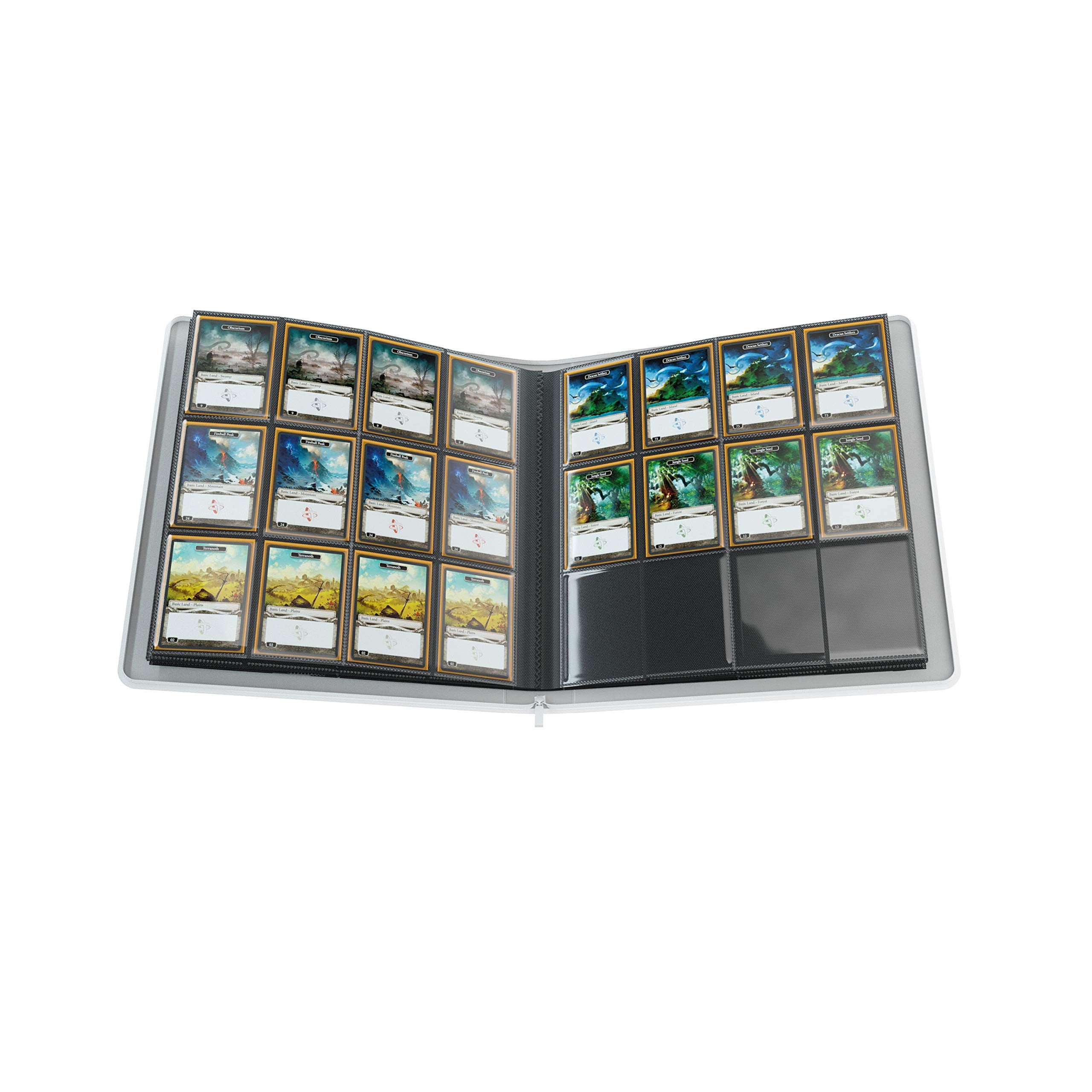 Gamegenic Zip-Up Album 24-Pocket - White