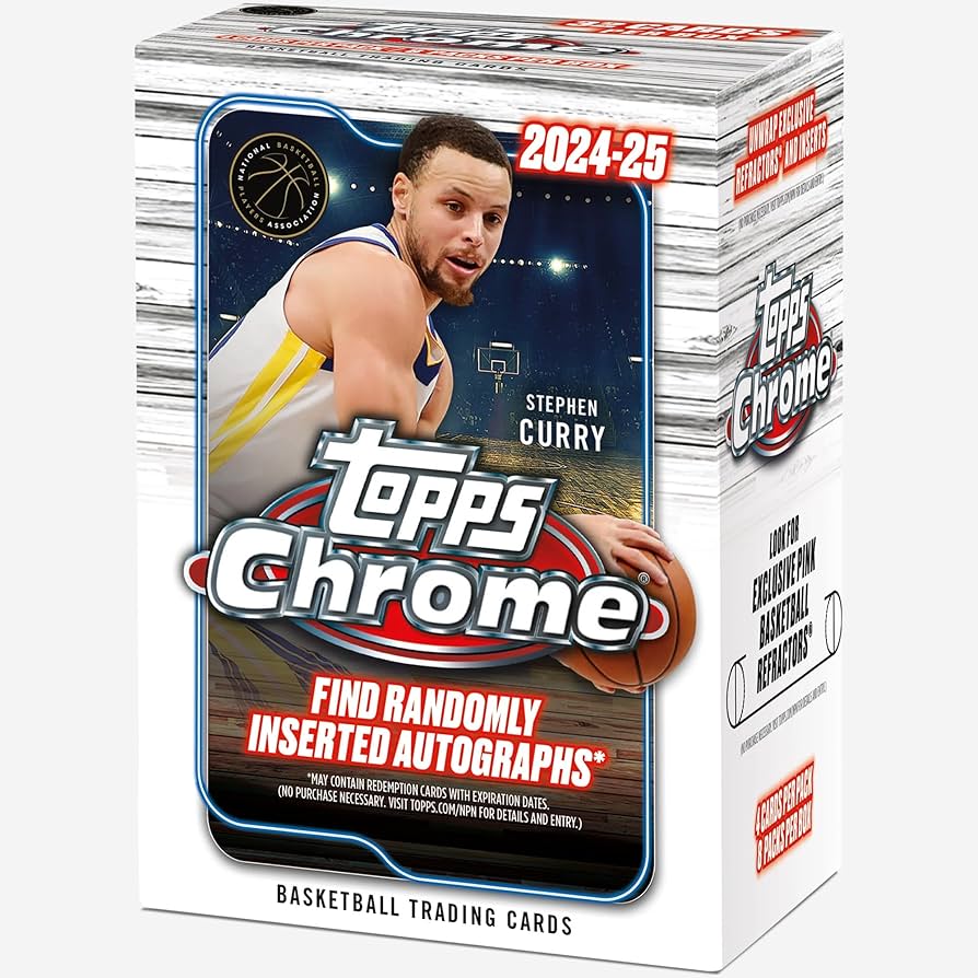 2024-25 Topps Chrome Basketball Blaster Box | Eastridge Sports Cards