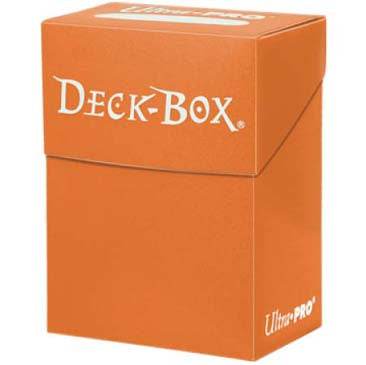 Ultra Pro Deck Box- Orange