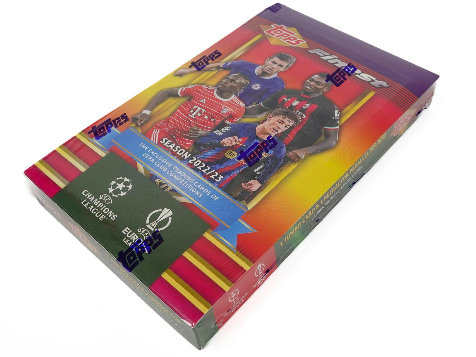 2022-23 Topps Finest Flashbacks UEFA Club Competitions Soccer Hobby Box | Eastridge Sports Cards