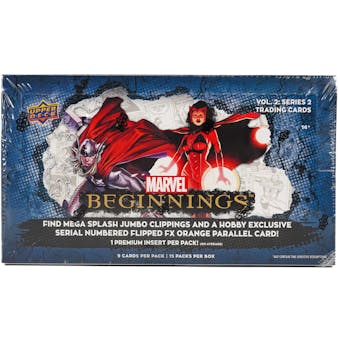 2024 Upper Deck Marvel Beginnings Volume 2 Series 2 Hobby Box