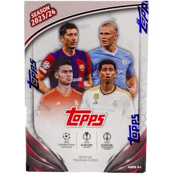 2023-24 Topps UEFA Club Competitions Soccer Blaster Box | Eastridge Sports Cards