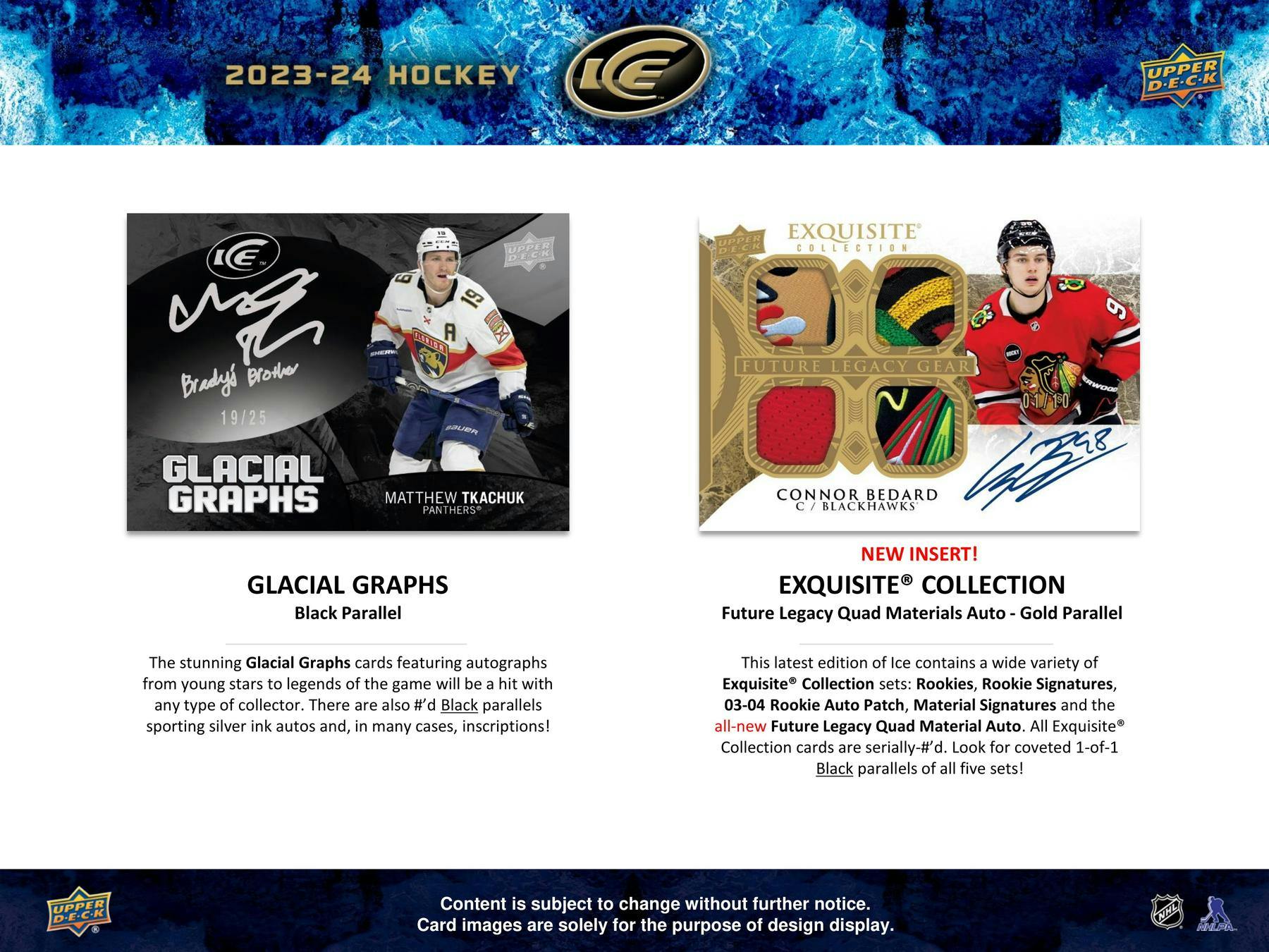 2023-24 Upper Deck Ice Hockey Hobby Pack | Eastridge Sports Cards