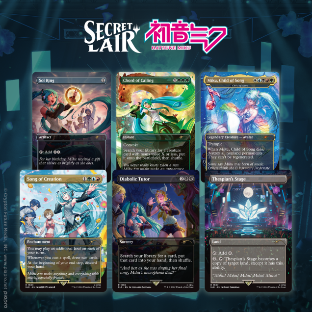 Secret Lair - Hatsune Miku: Digital Sensation (Sealed)