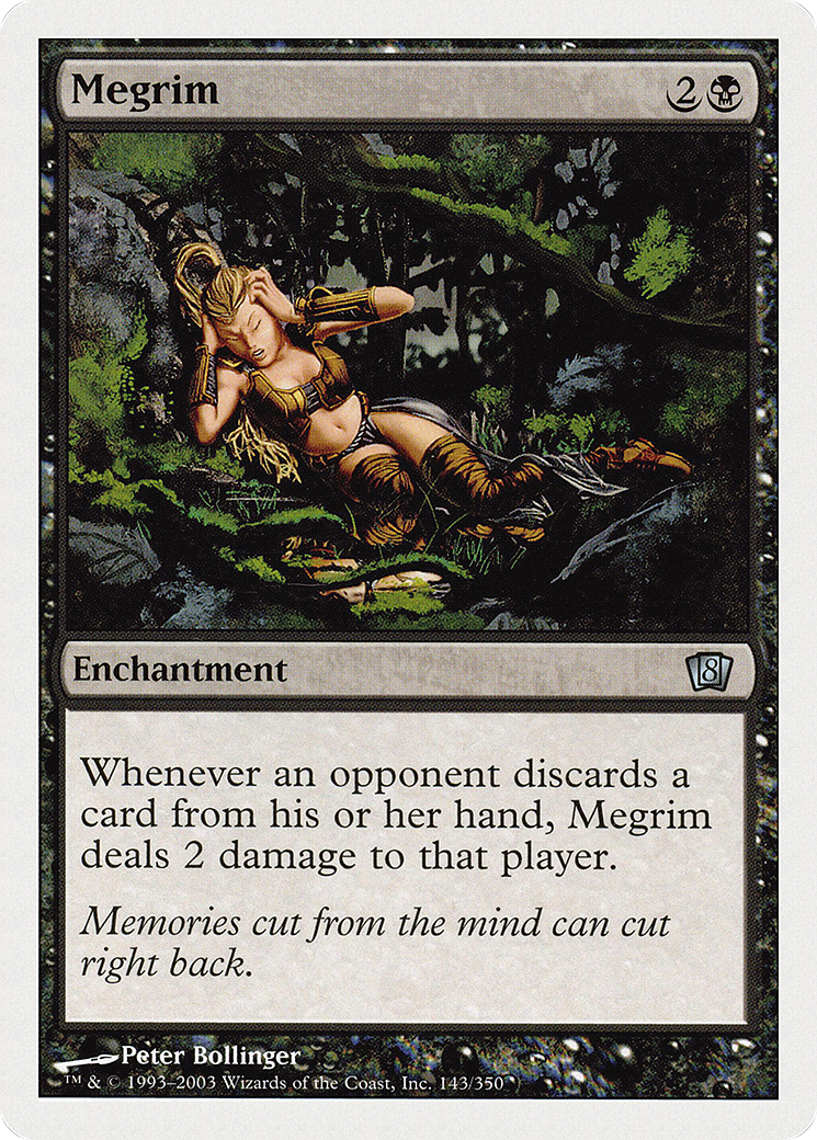 Megrim (8ED-143) - 8th Edition Foil