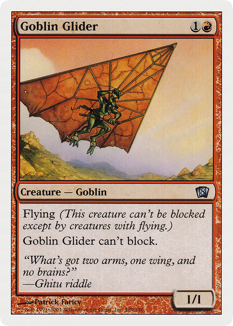 Goblin Glider (8ED-189) - 8th Edition Foil