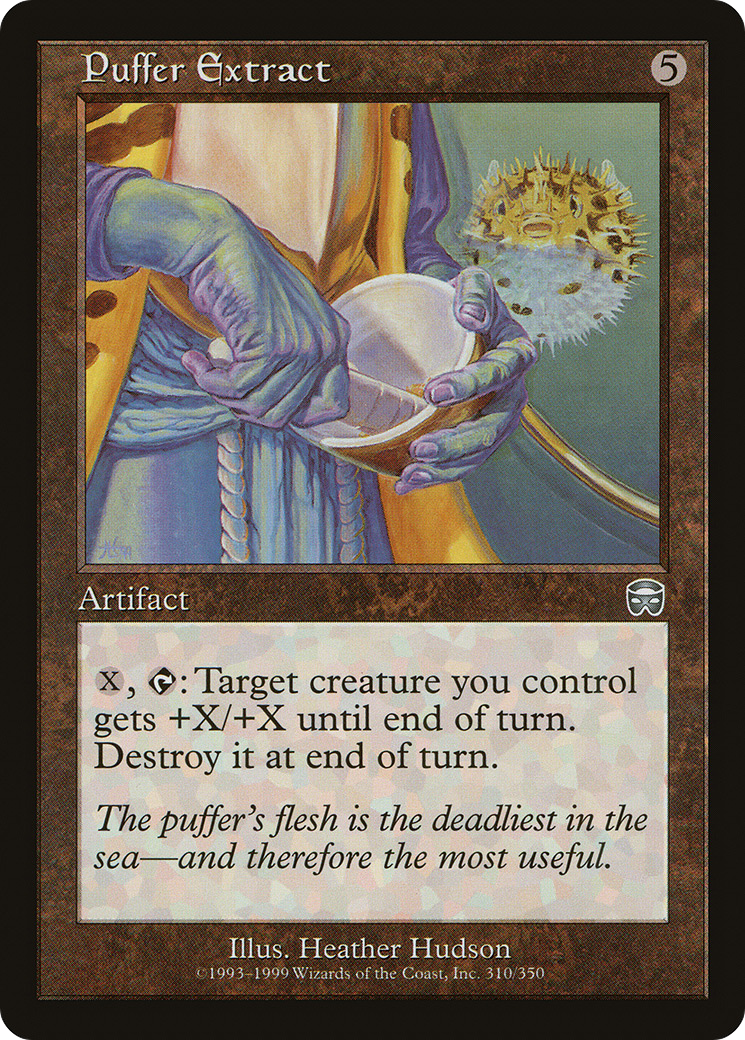 Puffer Extract (MMQ-310) - Mercadian Masques