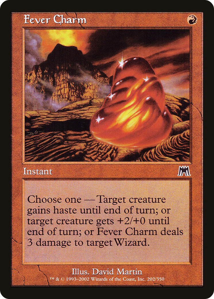 Fever Charm (ONS-202) - Onslaught Foil