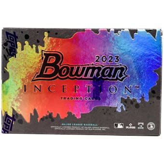 2023 Bowman Inception Baseball Hobby Box | Eastridge Sports Cards
