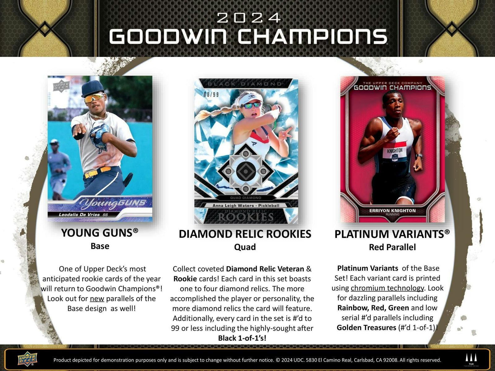 2024 Upper Deck Goodwin Champions CDD Exclusive Hobby Pack