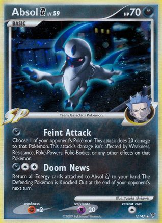 Absol G (1/147) Reverse Holofoil [Supreme Victors] - Holo Rare