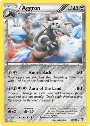 Aggron (59/101) [Plasma Blast] - Rare