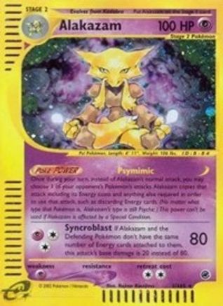 Alakazam (1/165) Holofoil [Expedition] - Holo Rare