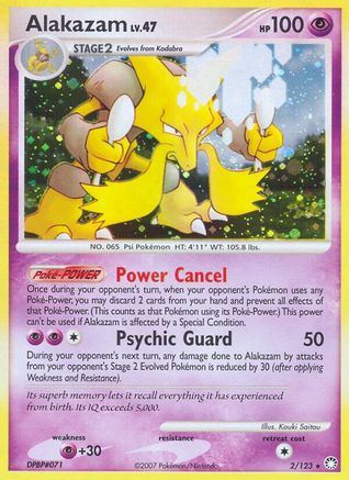 Alakazam (002/123) Holofoil [Mysterious Treasures] - Holo Rare