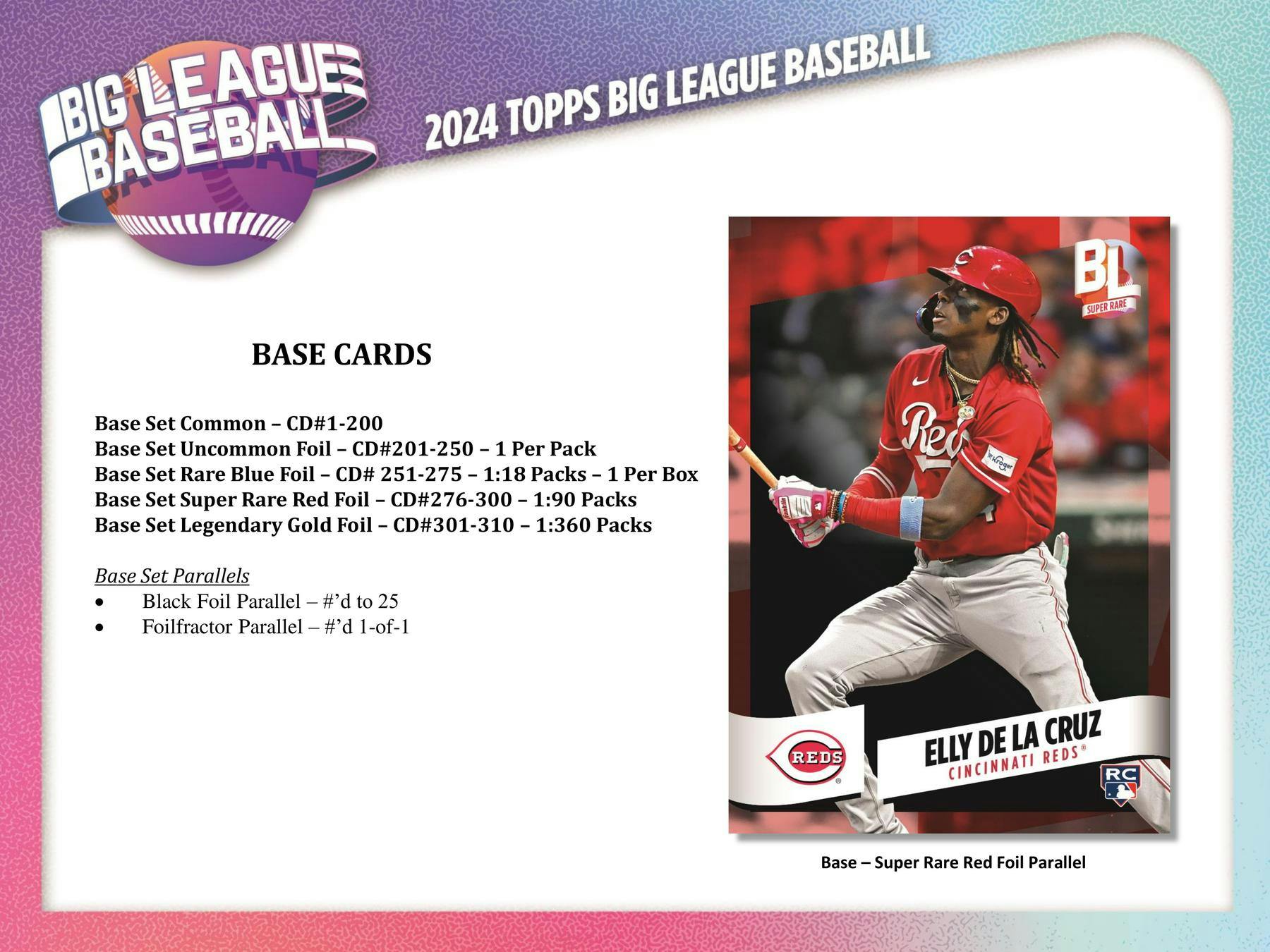 2024 Topps Big League Baseball Hobby Pack | Eastridge Sports Cards
