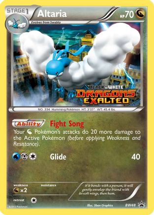 Altaria - BW48 (Prerelease) (BW48/101) Holofoil [Black and White Promos] - Promo