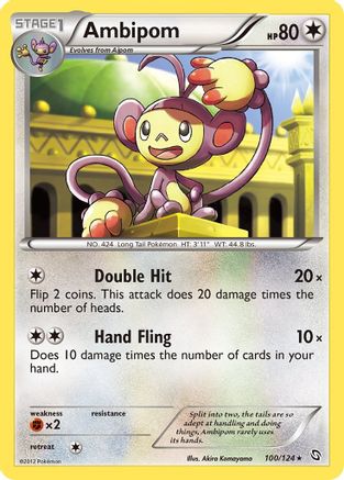Ambipom (100/124) [Dragons Exalted] - Rare