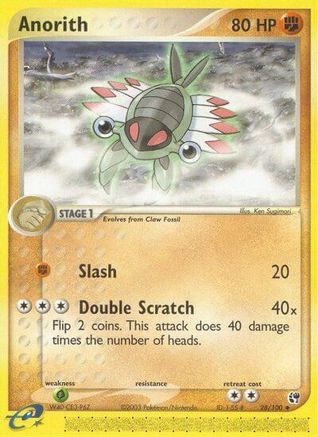 Anorith (28/100) Reverse Holofoil [Sandstorm] - Uncommon
