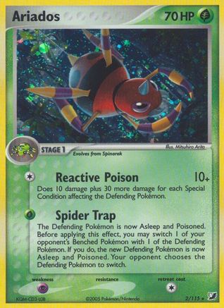 Ariados (2/115) Holofoil [Unseen Forces] - Holo Rare