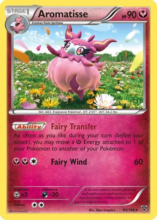 Aromatisse (093/146) Reverse Holofoil [XY Base Set] - Holo Rare