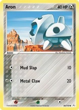 Aron (058/110) Reverse Holofoil [Holon Phantoms] - Common