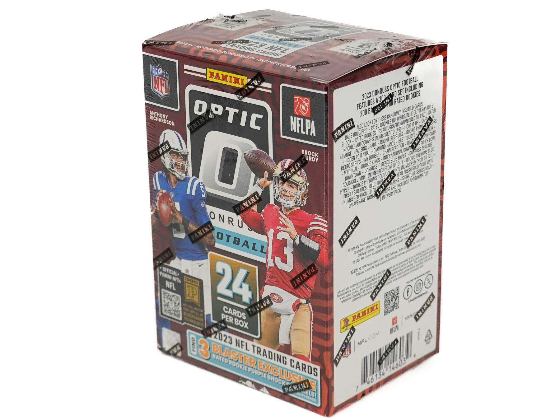 2023 Panini Donruss Optic Football Blaster Box (Purple) | Eastridge Sports Cards