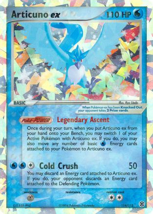 Articuno ex (114/112) Holofoil [FireRed & LeafGreen] - Secret Rare