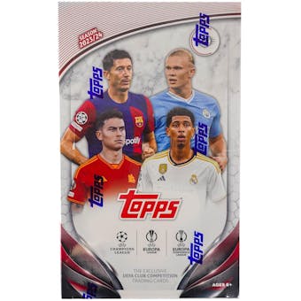 2023-24 Topps UEFA Club Competitions Soccer Hobby Box | Eastridge Sports Cards