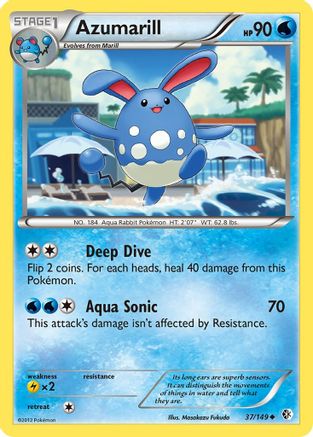 Azumarill (37/149) [Boundaries Crossed] - Uncommon