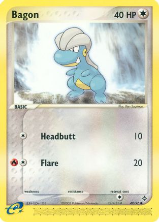 Bagon (049/97) Reverse Holofoil [Dragon] - Common