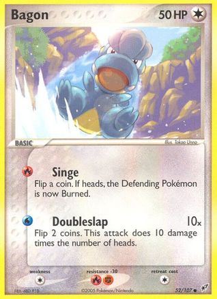Bagon (52/107) Reverse Holofoil [Deoxys] - Common