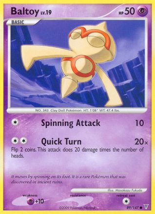 Baltoy (89/147) Reverse Holofoil [Supreme Victors] - Common