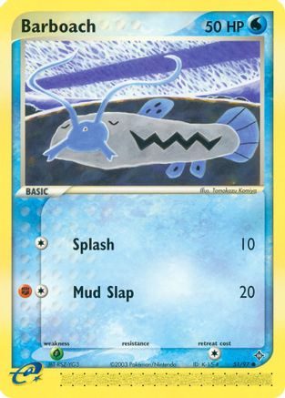 Barboach (51/97) Reverse Holofoil [Dragon] - Common