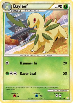Bayleef (035/123) [HeartGold SoulSilver] - Uncommon
