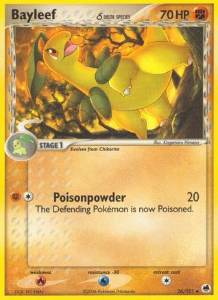 Bayleef (Delta Species) (026/101) [Dragon Frontiers] - Uncommon
