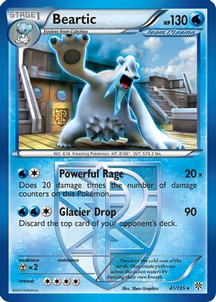 Beartic (Team Plasma) (41/135) [Plasma Storm] - Rare
