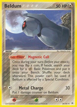 Beldum (29/101) Reverse Holofoil [Hidden Legends] - Uncommon