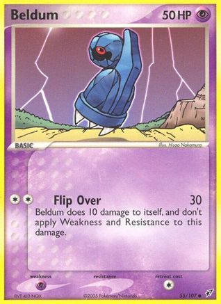 Beldum (55/107) Reverse Holofoil [Deoxys] - Common