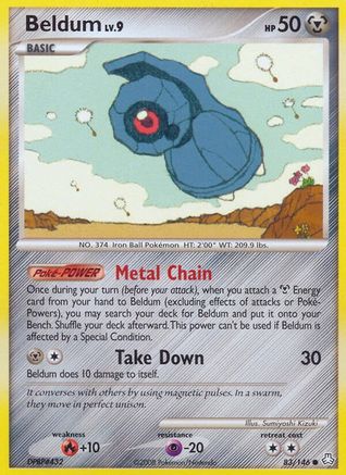 Beldum (83/146) Reverse Holofoil [Legends Awakened] - Common