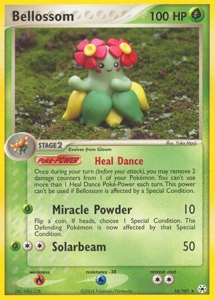 Bellossom (016/101) Reverse Holofoil [Hidden Legends] - Rare