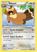 Bibarel (107/146) Reverse Holofoil [XY Base Set] - Rare