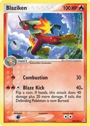 Blaziken (20/110) Reverse Holofoil [Holon Phantoms] - Rare