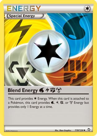 Blend Energy WLFM (118/124) Reverse Holofoil [Dragons Exalted] - Uncommon