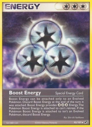 Boost Energy (93/107) Reverse Holofoil [Deoxys] - Uncommon
