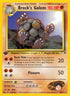 Brock's Golem (020/132) 1st Edition [Gym Heroes] - Rare