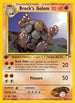 Brock's Golem (020/132) 1st Edition [Gym Heroes] - Rare