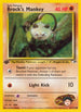 Brock's Mankey (067/132) 1st Edition [Gym Heroes] - Common
