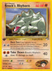 Brock's Rhyhorn (022/132) 1st Edition [Gym Heroes] - Rare