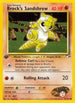 Brock's Sandshrew (71) (71) 071  - 1st Edition Gym Heroes - Common