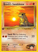 Brock's Sandshrew (72) (72) 072  - 1st Edition Gym Heroes - Common